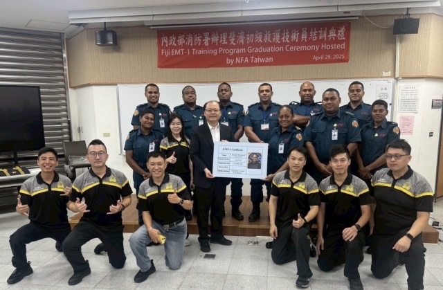 協助斐濟建立緊急救護體系1